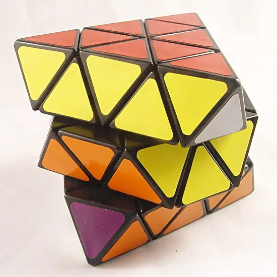Cube Puzzle in Black and White