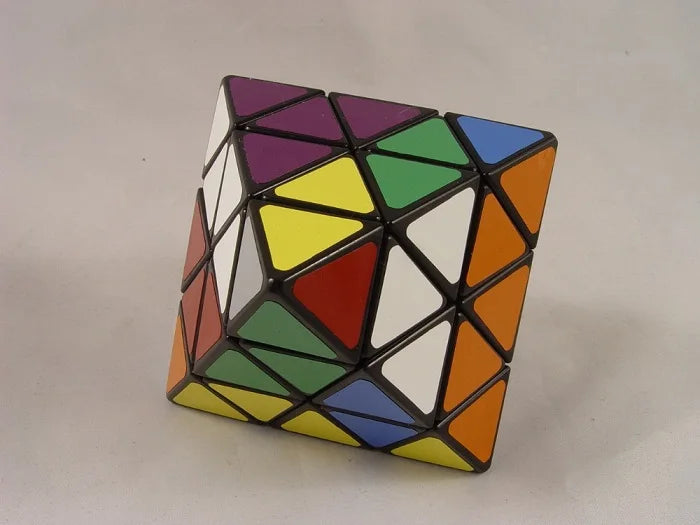 Cube Puzzle in Black and White