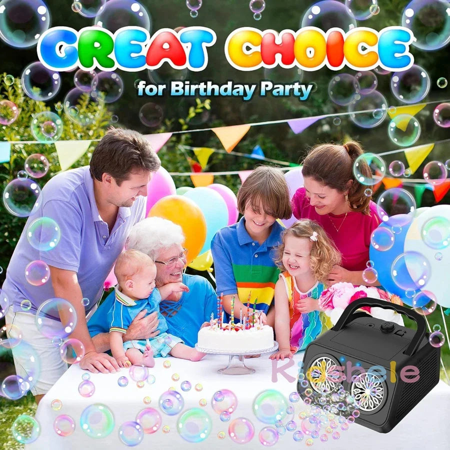 Ultimate 26-Hole Bubble Blaster Toy
