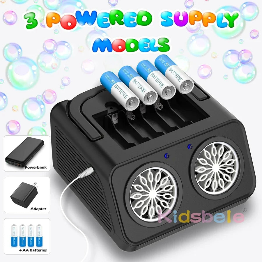 Ultimate 26-Hole Bubble Blaster Toy