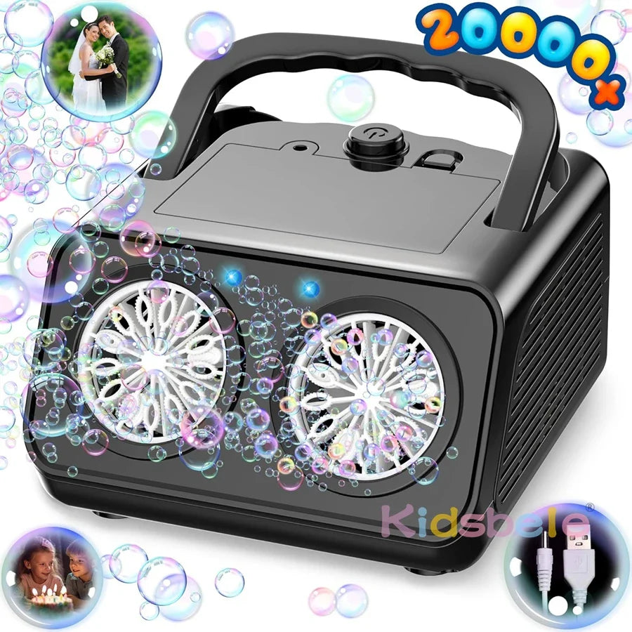 Ultimate 26-Hole Bubble Blaster Toy